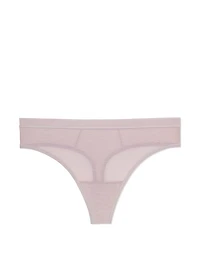 Sheer Mesh High-Cut Thong Panty