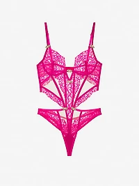 Butterfly Lace Teddy