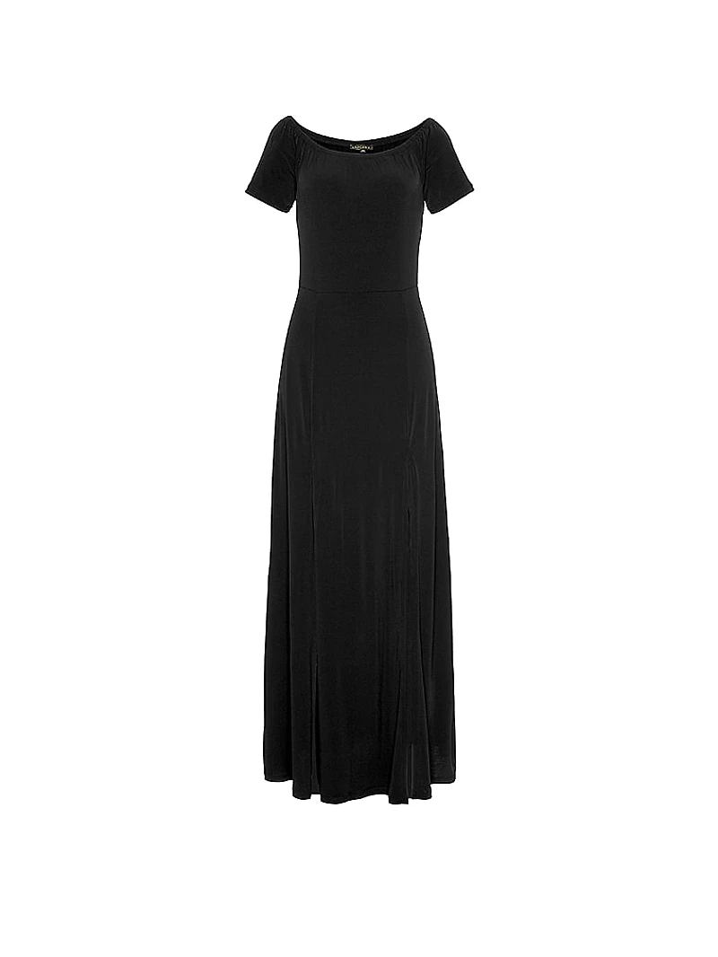 Off-Shoulder Maxi Dress