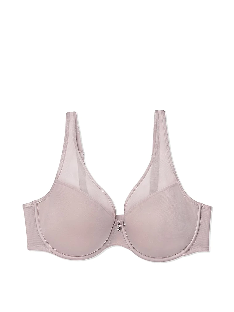 Sheer Mesh Push-Up Bra