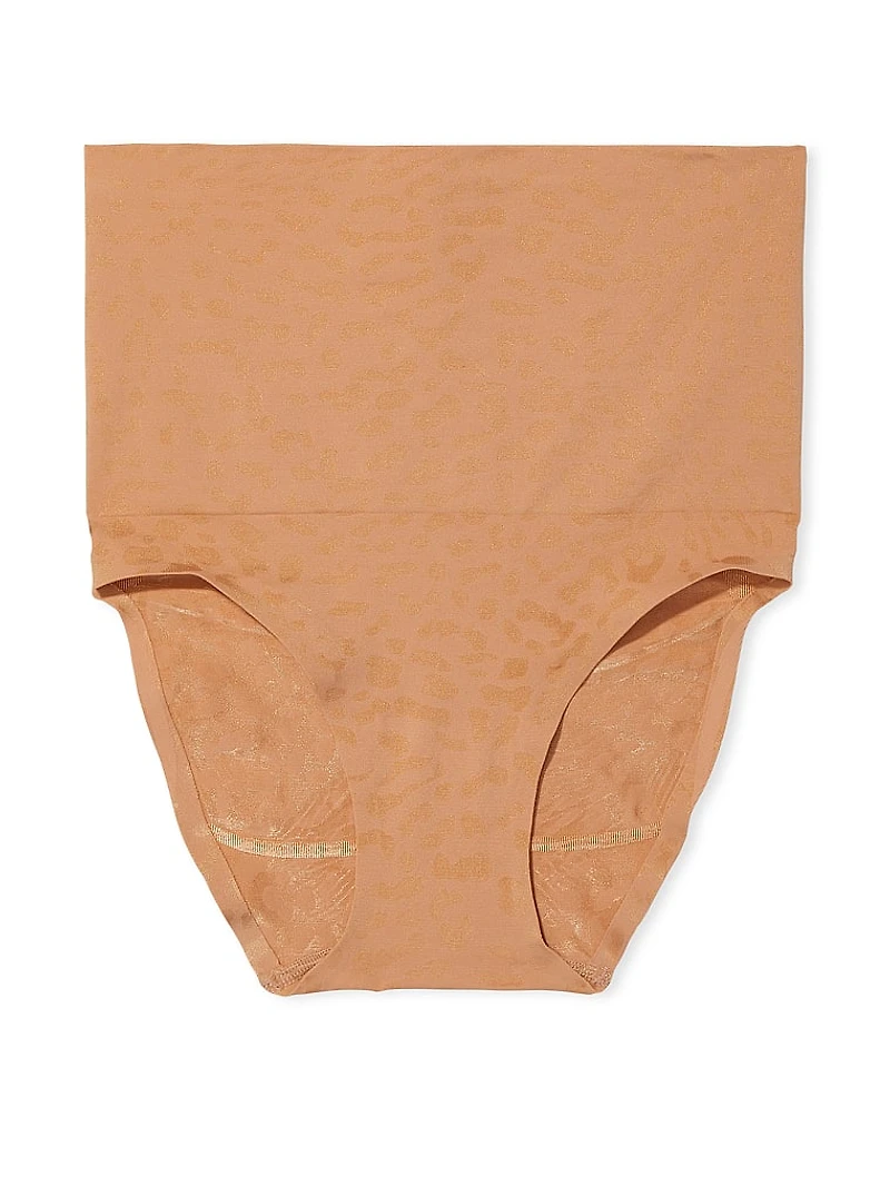 High-Waist Seamless Brief Panty