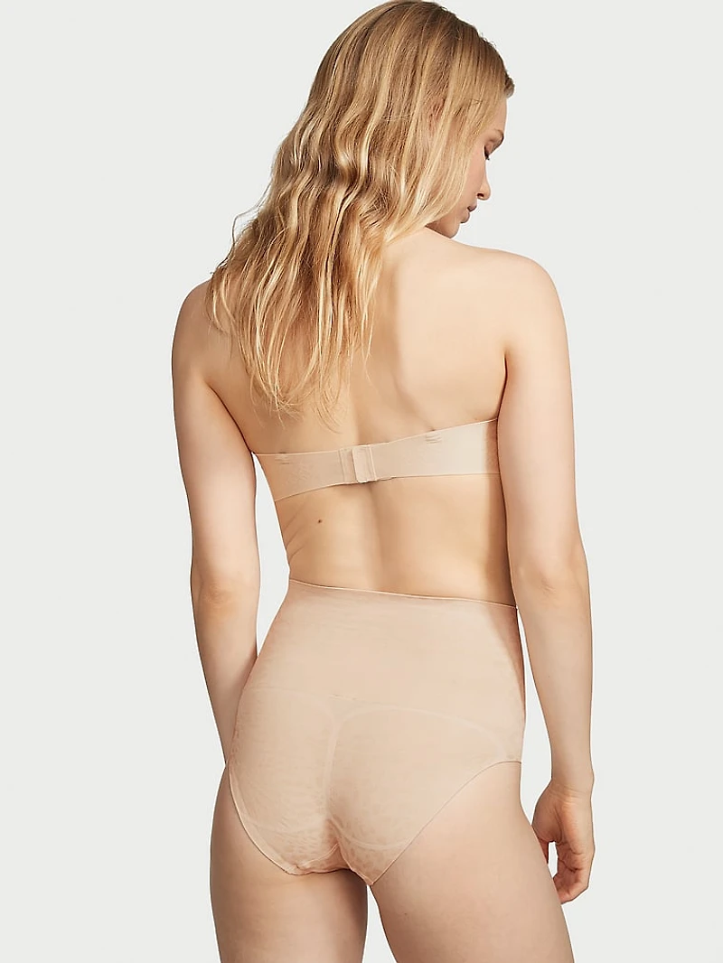 High-Waist Seamless Brief Panty