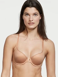Lightly-Lined Racerback Demi Bra