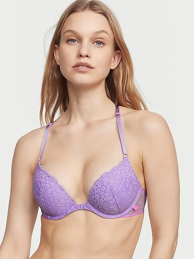 Sexy Tee Daisy Lace Push-Up Bra