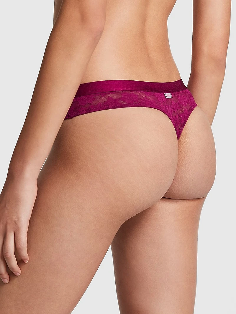 Wear Everywhere Lace Thong Panty