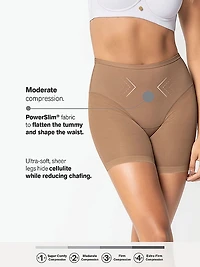 Comfy Compression Undetectable Sheer Shaper Shorts