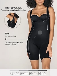 Firm Compression Step-in Mid-Thigh Body Shaper