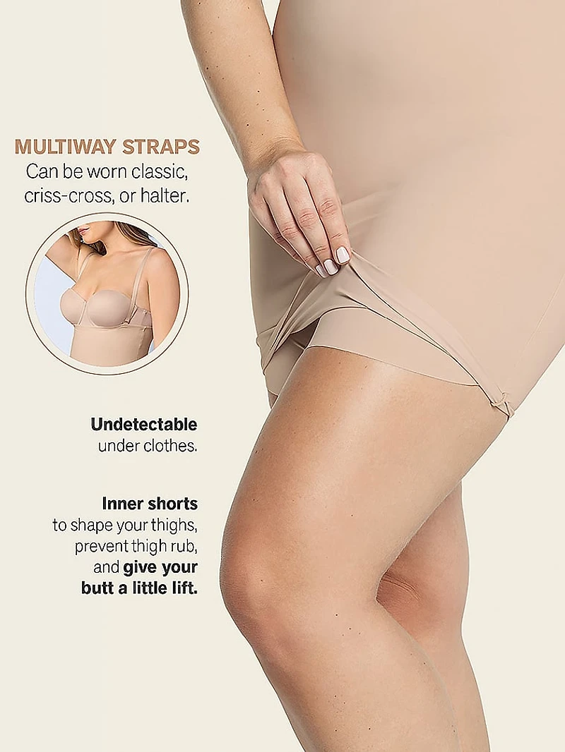 Moderate Compression Sculpting Skort Slip