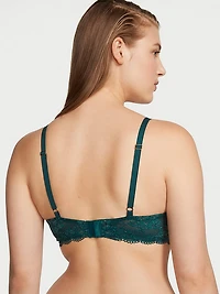 Lightly Lined Lace Plunge Bra