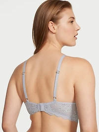 Lightly Lined Lace Plunge Bra