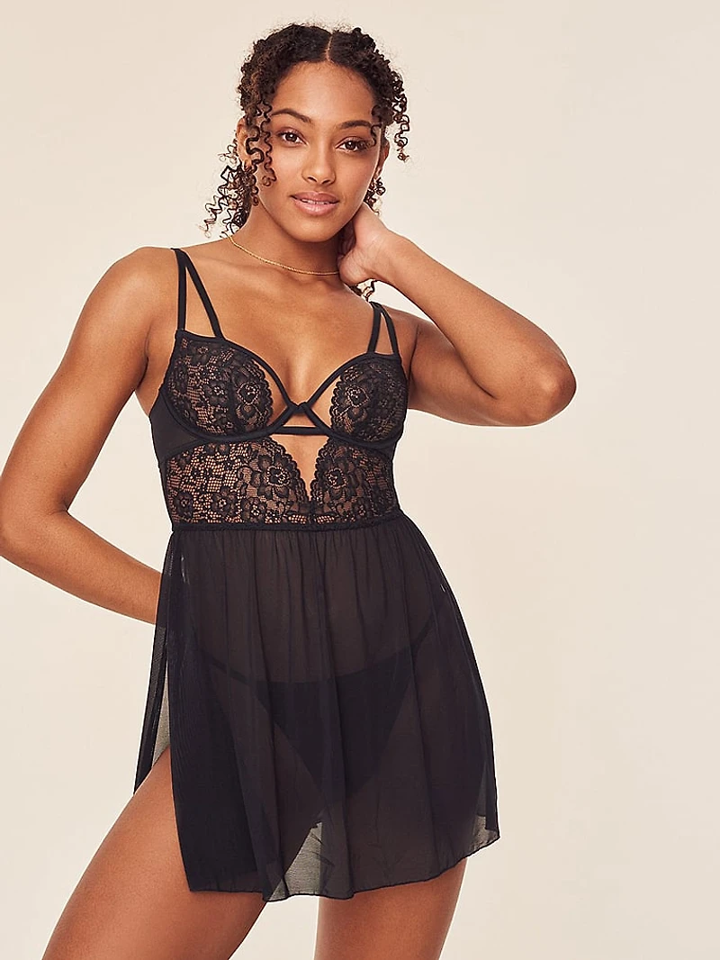 Rae Babydoll + Panty Set