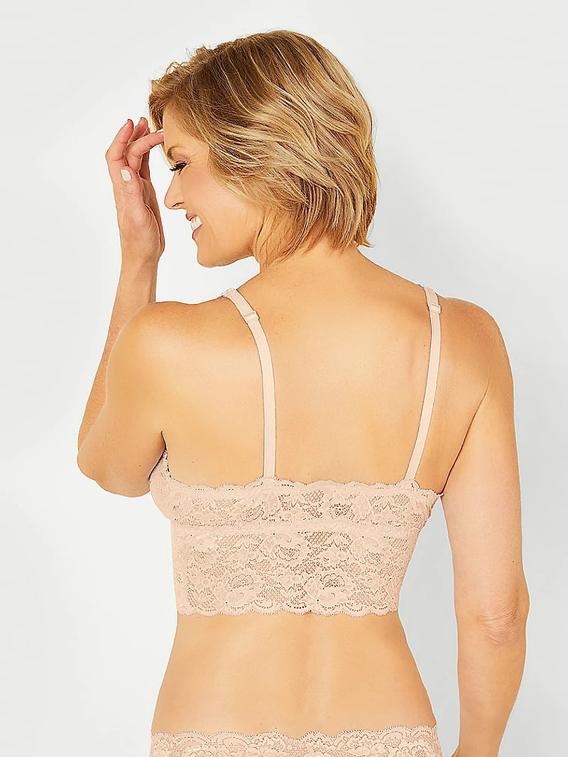 Never Say Plungie Longline Bralette