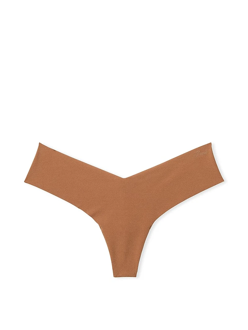 No-Show High-Leg Thong Panty