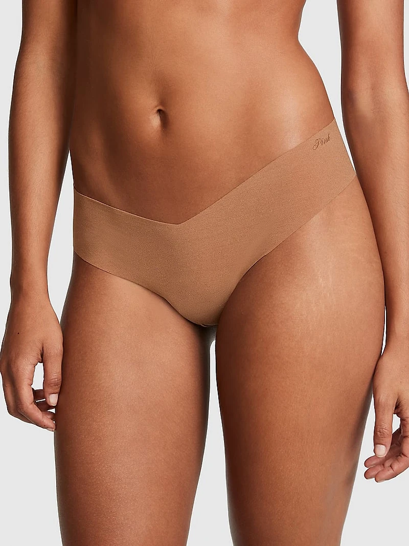 No-Show High-Leg Thong Panty