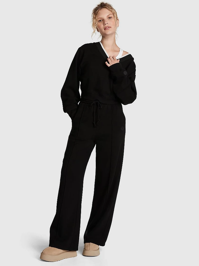 Premium Fleece V-Neck Pullover