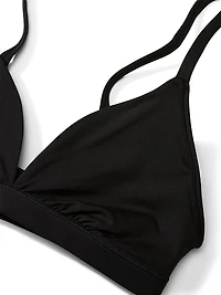 Powder Puff Cotton Triangle Bralette