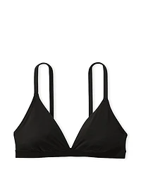 Powder Puff Cotton Triangle Bralette