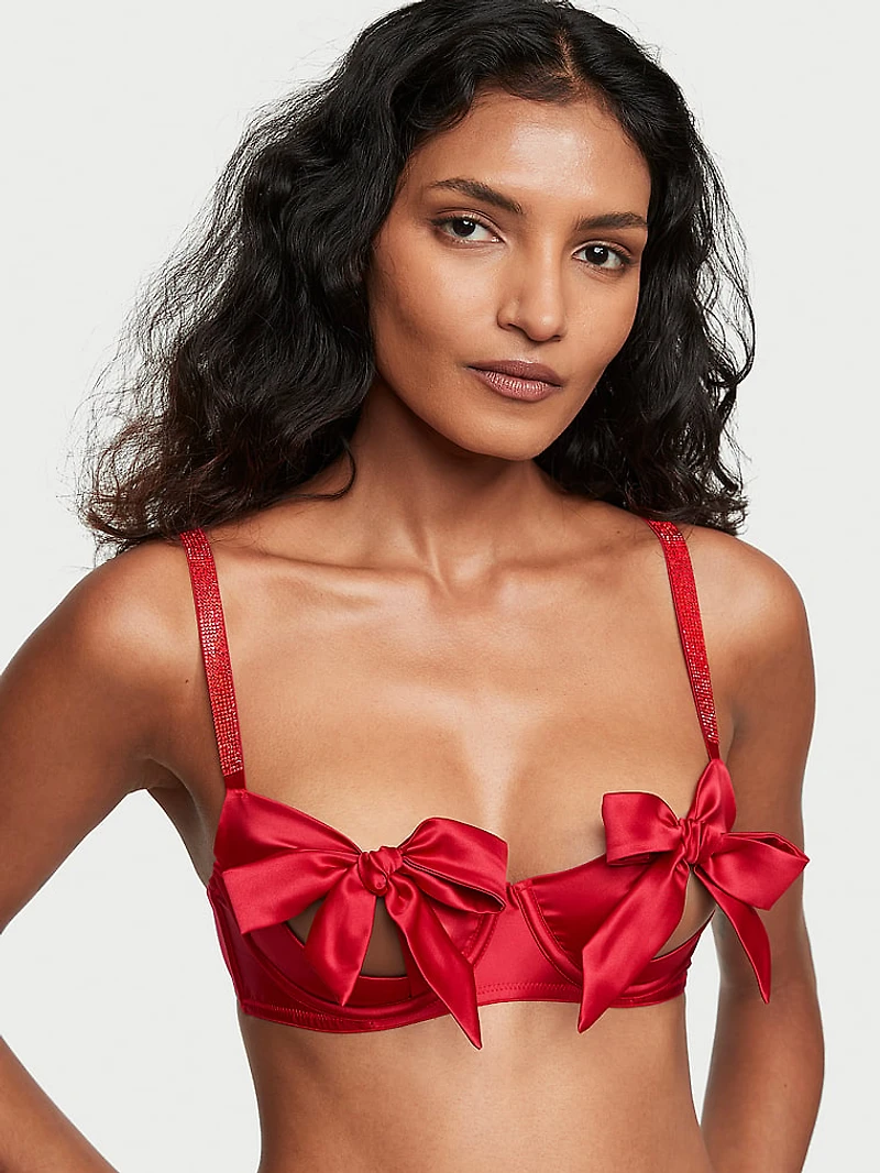 Wicked Unlined Lace Balconette Bra