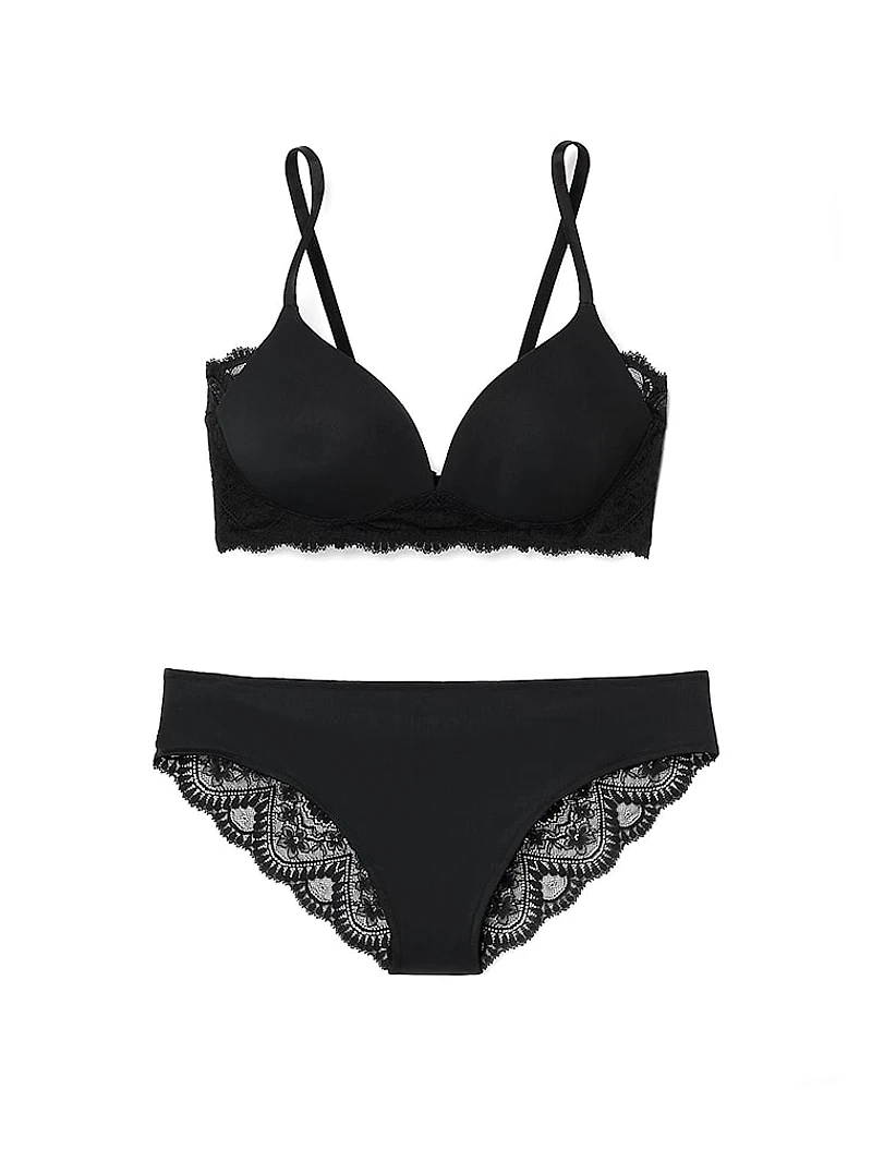 Janey Plunge Bra + Panty Set