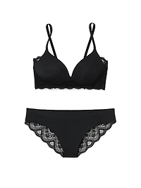 Janey Plunge Bra + Panty Set