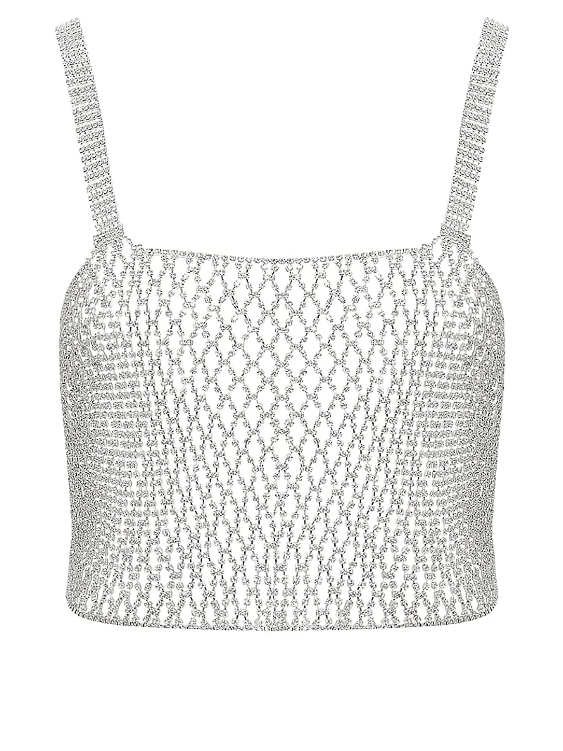 Elsa Sparkle Lattice Cami