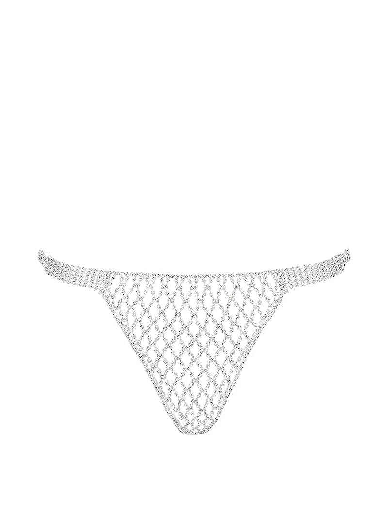 Elsa Diamond Lattice Thong
