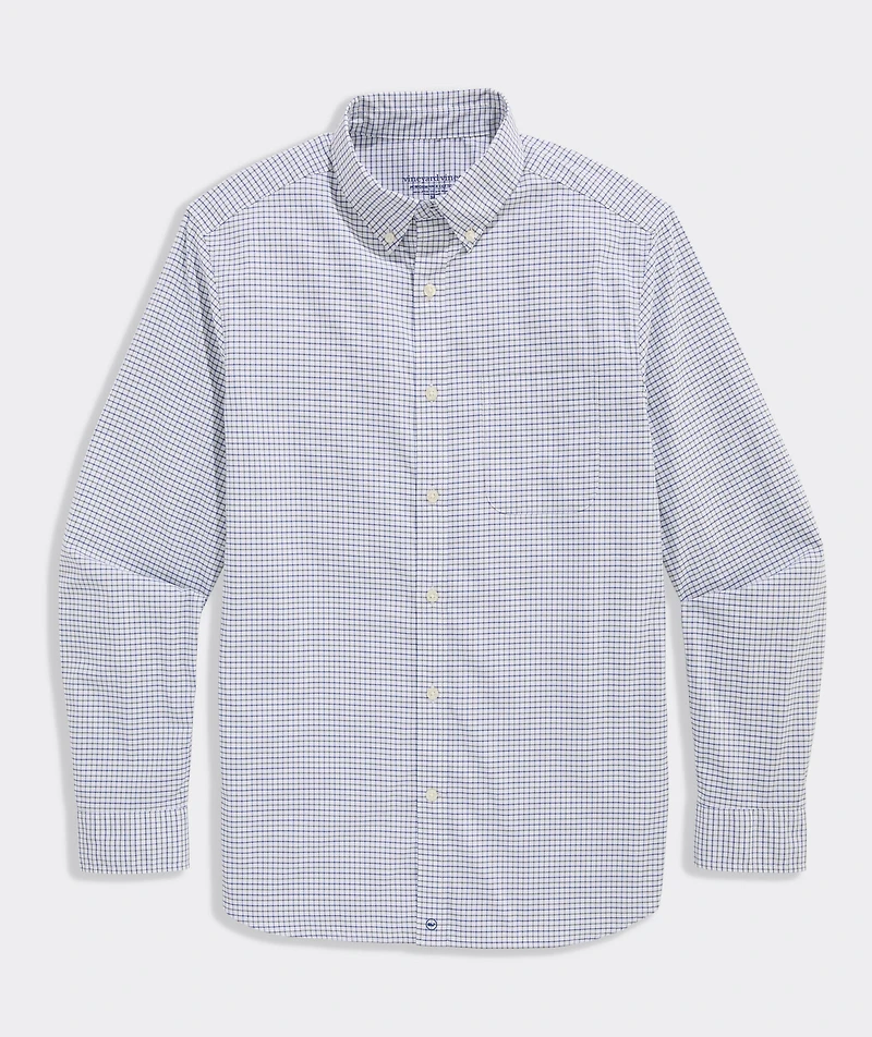 Wauwinet Tattersall Performance Cotton Shirt