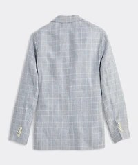 Helmsman Plaid Linen Blazer