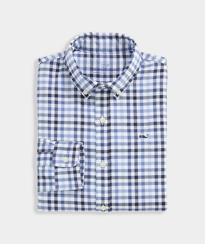 Boys' Monomoy Tattersall Oxford Shirt