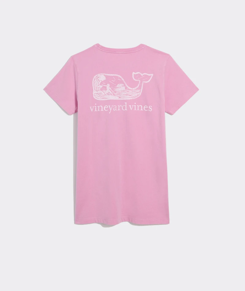 Drift Dye Surfer Whale Short-Sleeve Pocket Tee