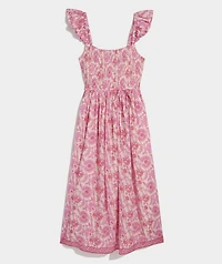 Ellen Ruffle Maxi Dress