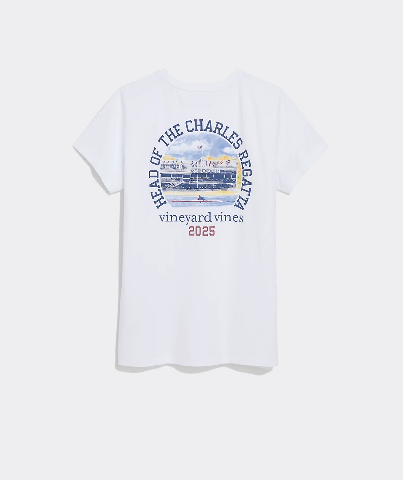 Head Of The Charles® Women's Painted Clubhouse Short-Sleeve Pocket Tee