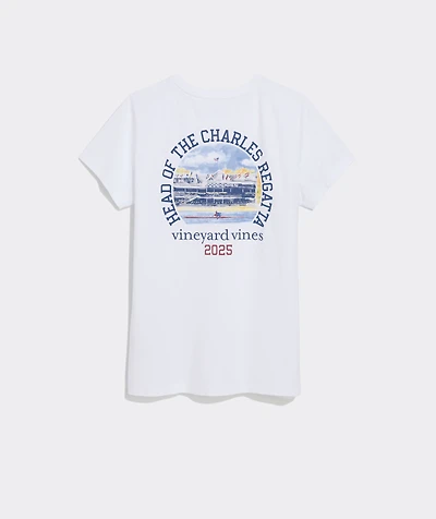 Head Of The Charles® Women's Painted Clubhouse Short-Sleeve Pocket Tee