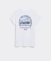 Head Of The Charles® Women's Painted Clubhouse Short-Sleeve Pocket Tee