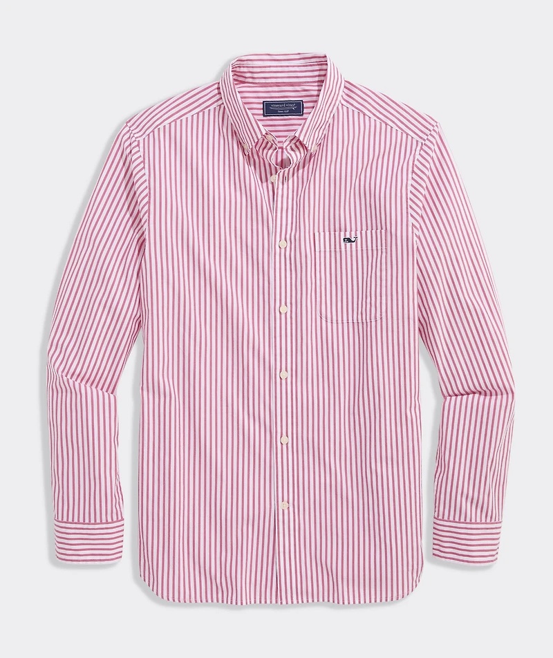 Seabird Stripe Perfect Wash Poplin Shirt