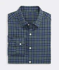 Performance Brushed Tech Twill Siasconset Plaid Shirt