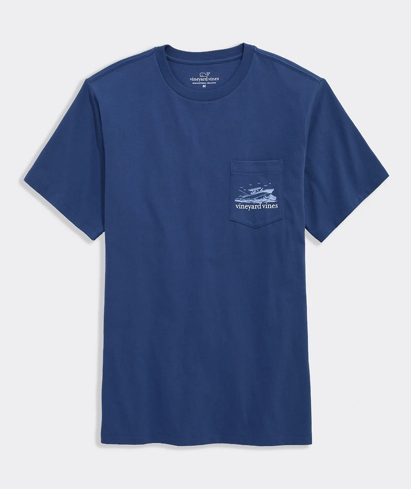 Sea Ya Later Short-Sleeve Pocket Tee
