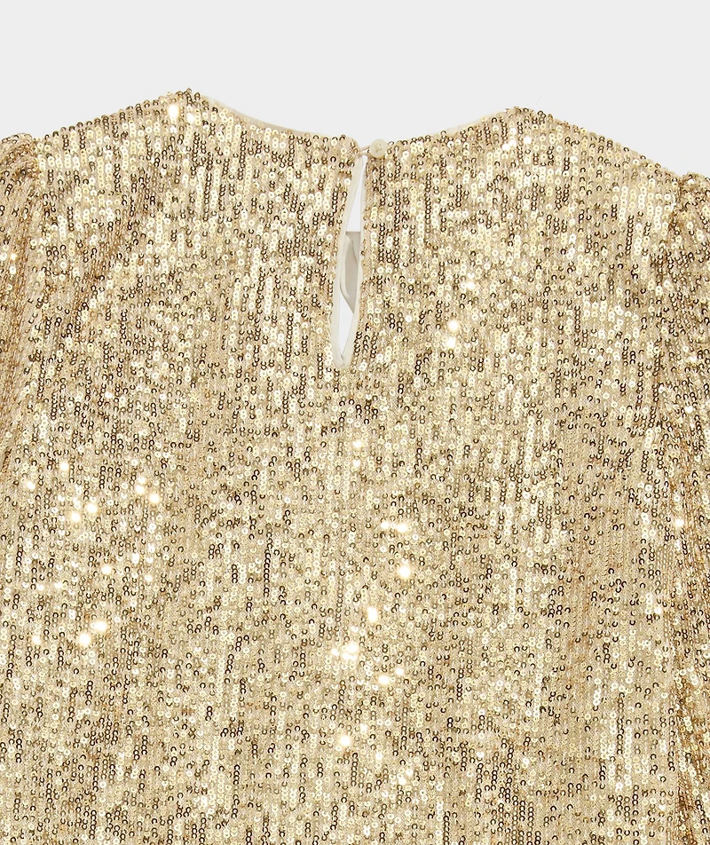 Girls' Dakota Sequin Swing Dress