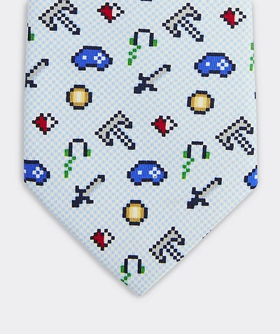 Boys' Pixel Games Silk Tie