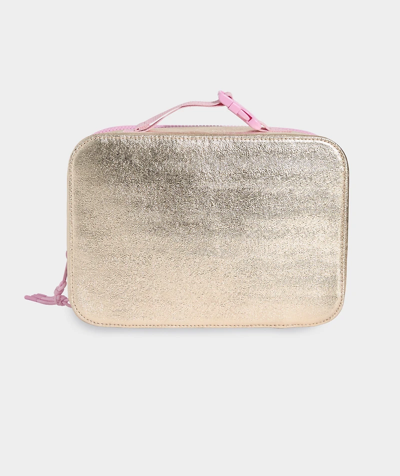 Girls' Metallic Lunch Bag
