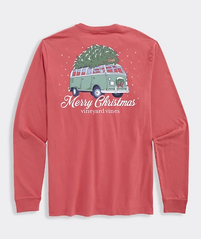 Van & Tree Long-Sleeve Pocket Tee