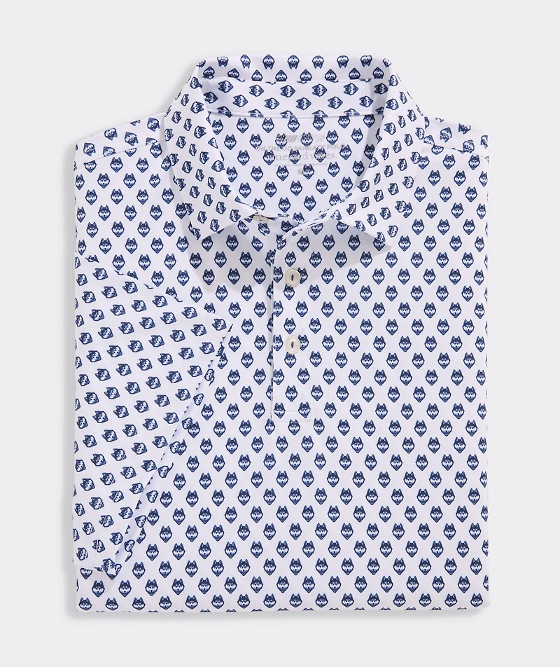 University Of Connecticut Printed Sankaty Polo