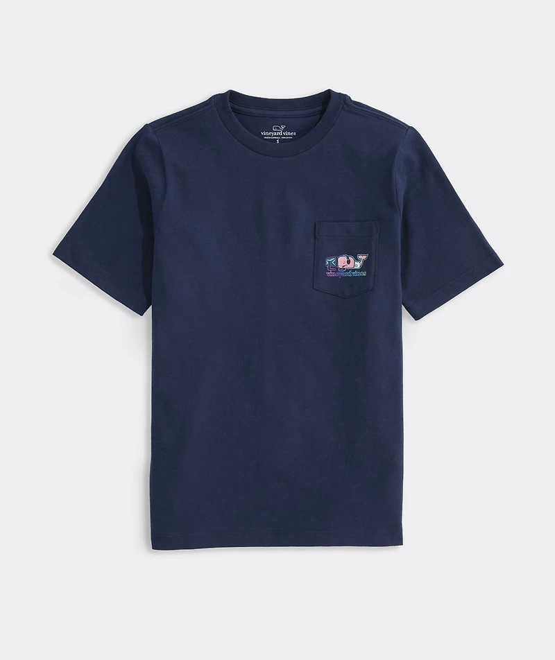 Boys' Gamer Whale Short-Sleeve Pocket Tee