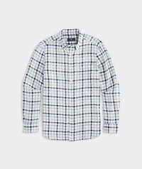 Windward Tattersall Linen Shirt