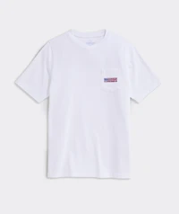 Boys' Classic USA Logo Box Short-Sleeve Pocket Tee