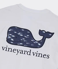 Gone Fishing Whale Short-Sleeve Pocket Tee