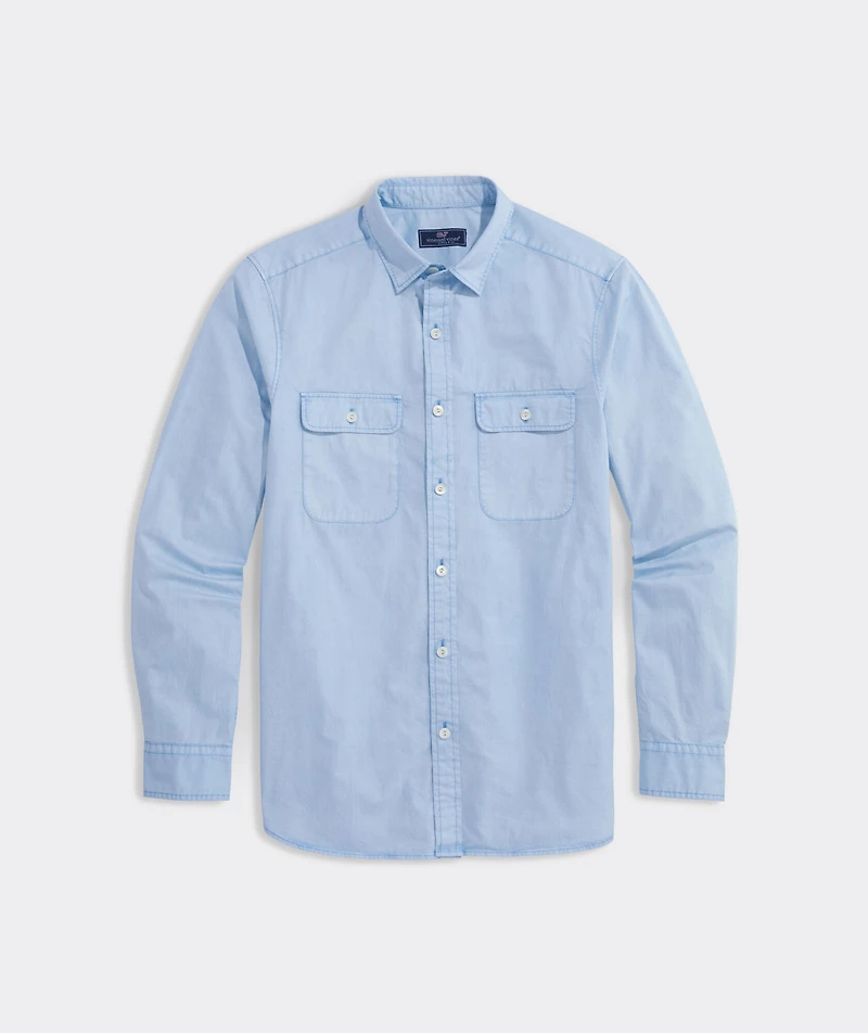 Cotton Twill Riviera Shirt