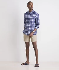 Markoe Plaid Performance Harbor Shirt