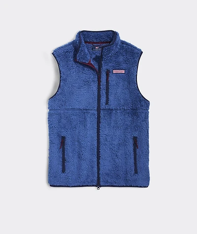 New England High-Pile Fleece Vest