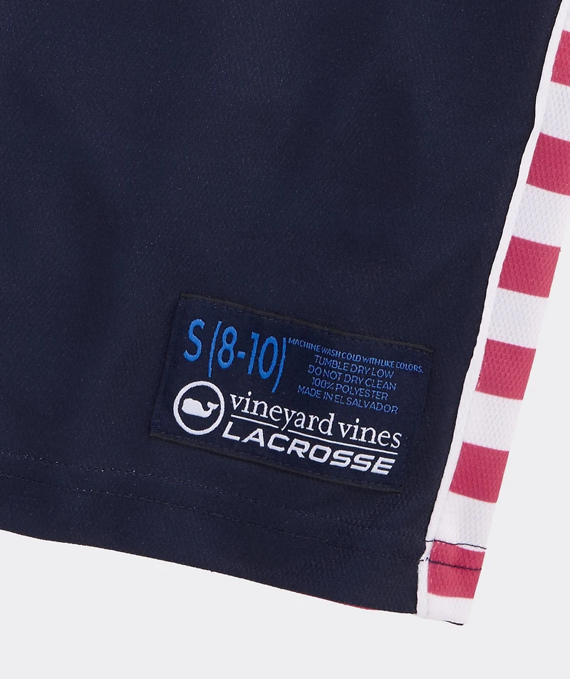 Boys' Reversible USA Whale Mesh Pinnie